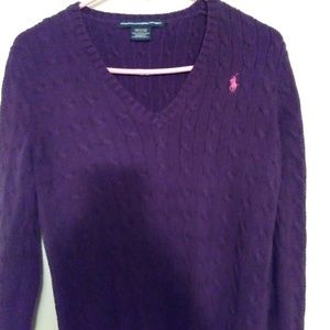 Purple Ralph Lauren Sweater